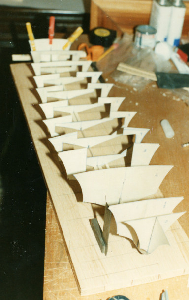 keel and bulkheads